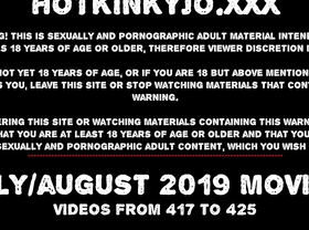 July august 2019 news at hotkinkyjo site extreme anal fisting prolapse public nudity belly bulge