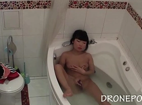 Asian teen masturbation - hidden camera