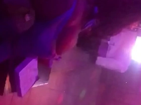 She twerking at the club