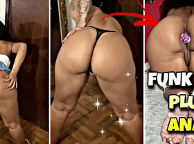 Sexy latina twerk tease dance - teasing queen big ass booty big boobs - gostosa dancando e rebolando plug anal sexy reggaeton