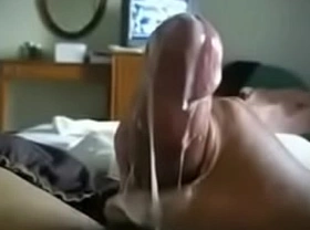 Trying to hold that Nut but can't resist alot of cum!