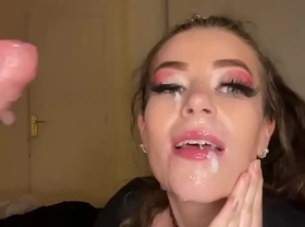 Sloppy head from amelia skye with huge facial onlyfans